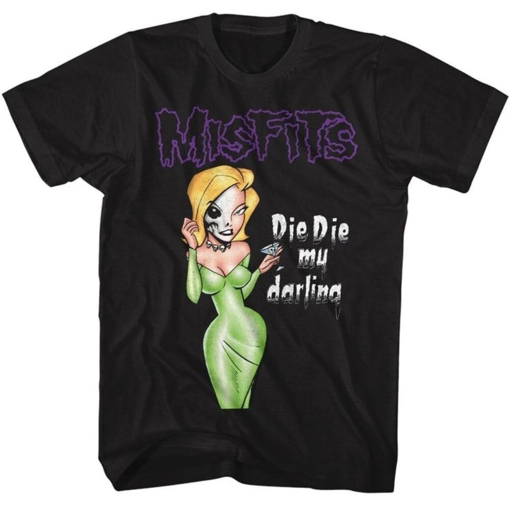 Misfits Die My Darling T-Shirt Vintage Punk Rock Tee 89